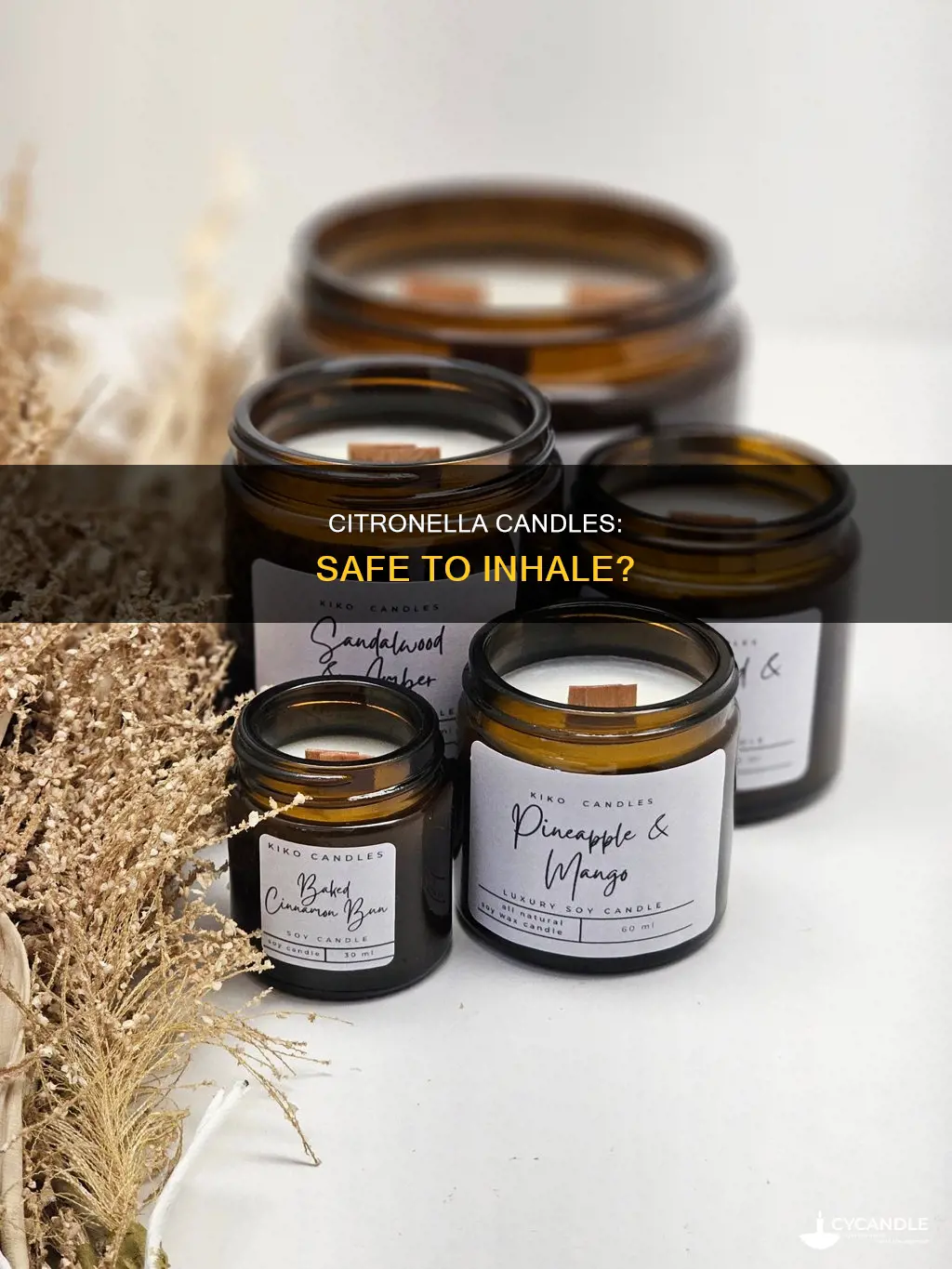 is that be ok inhale citronella oil candle