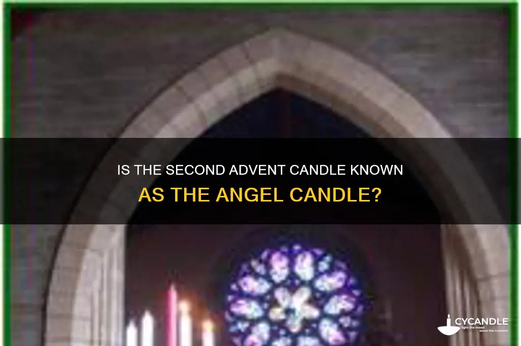 is the 2nd advent candle the angel candle