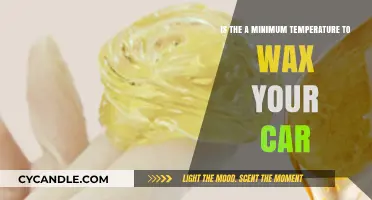 The Optimal Temperature Range for Waxing Your Car