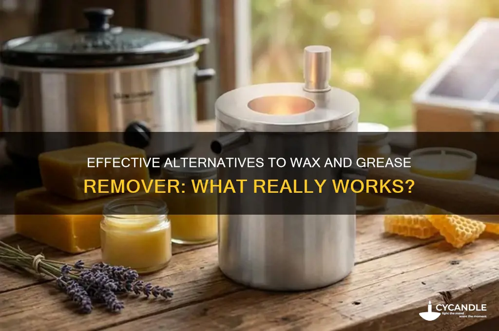 is the a substitute for wax and grease remover