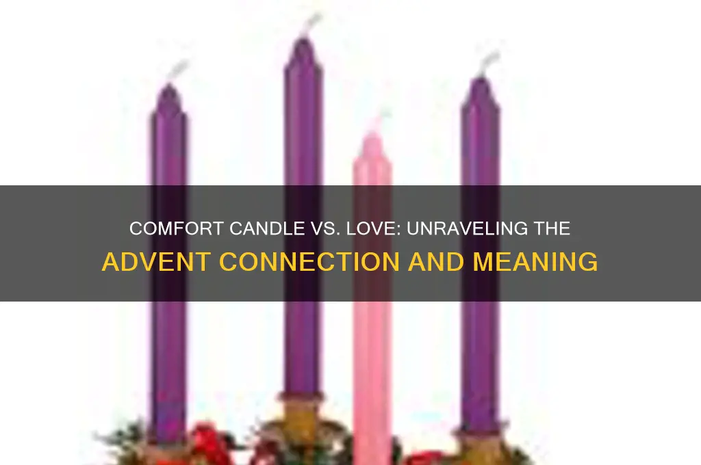 is the advent comfort candle the same as love