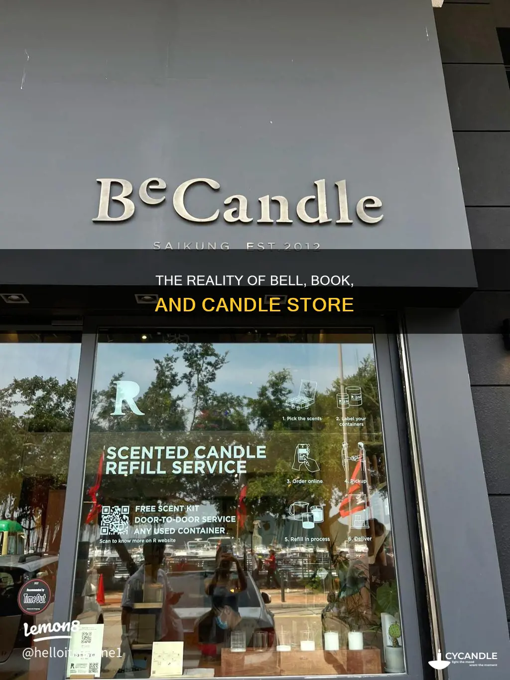 is the bell book and candle store real