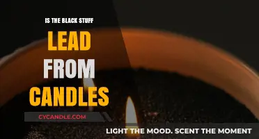 What is the Black Stuff on Candles?