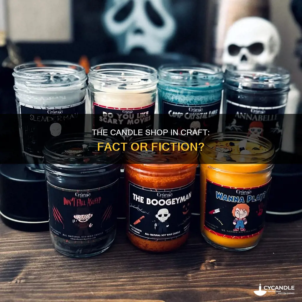 is the candle shop in the craft movie real