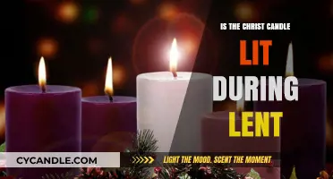 The Christ Candle: Should It Be Lit During Lent?