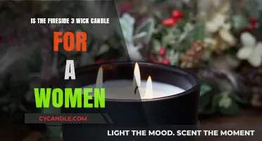 Is the Fireside 3-Wick Candle Gendered? A Women's Perspective