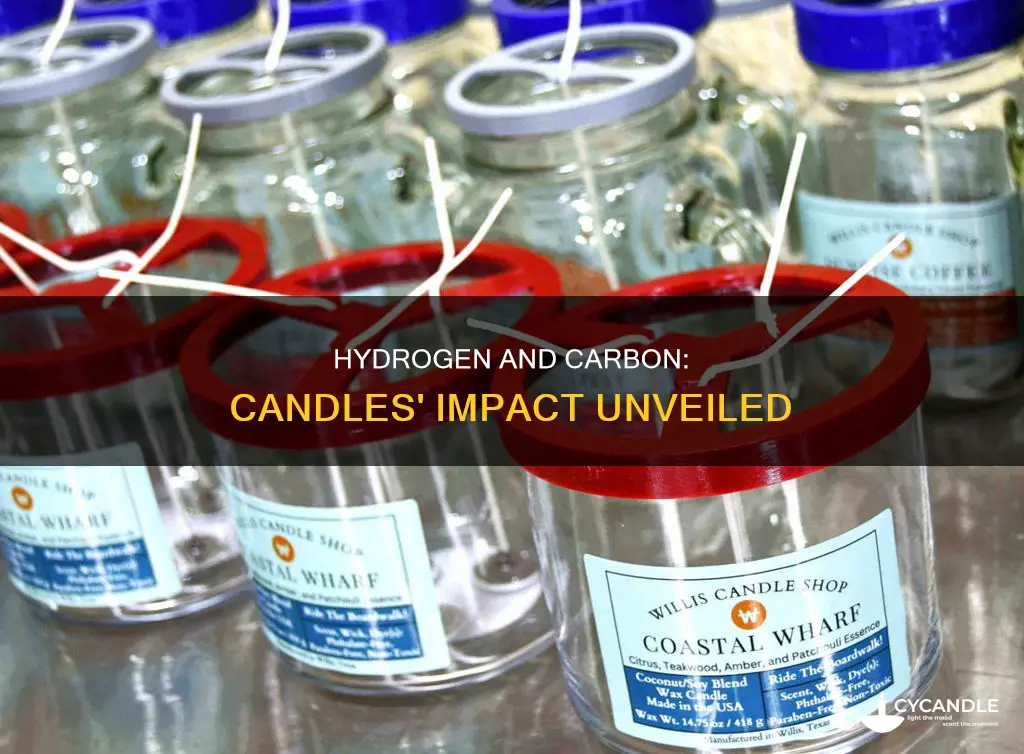 is the hyrdogen and carbon from candles bad or good