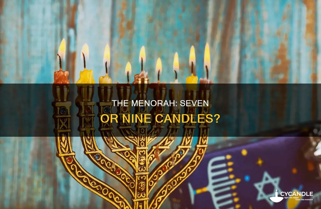 is the menorah 7 or 9 candles