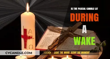 Pascal Candle: Lit During a Wake?