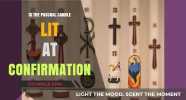 The Paschal Candle: Confirmation Ceremony's Significance