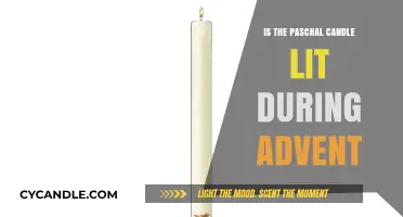 Paschal Candle's Advent Role: Lit or Reserved for Easter?