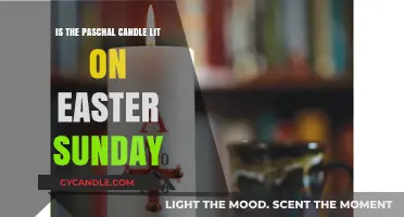 The Paschal Candle: Easter Sunday's Sacred Light