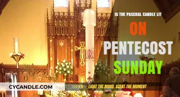 The Paschal Candle: Pentecost Sunday and Beyond