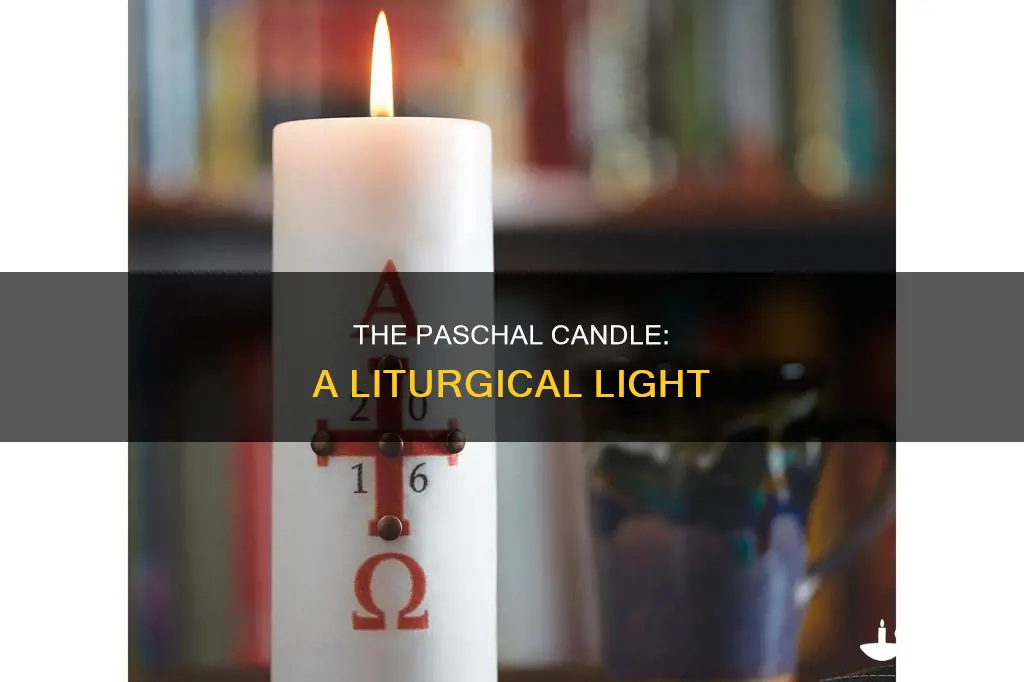 is the paschal candle lit