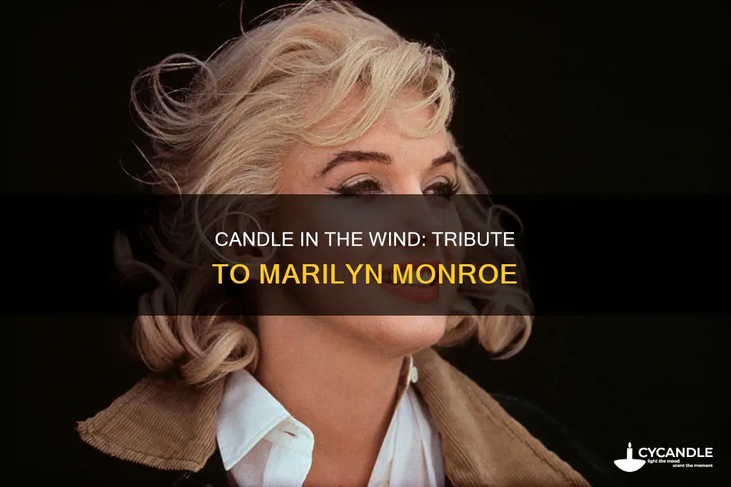 is the song candle in the wind about marilyn monroe