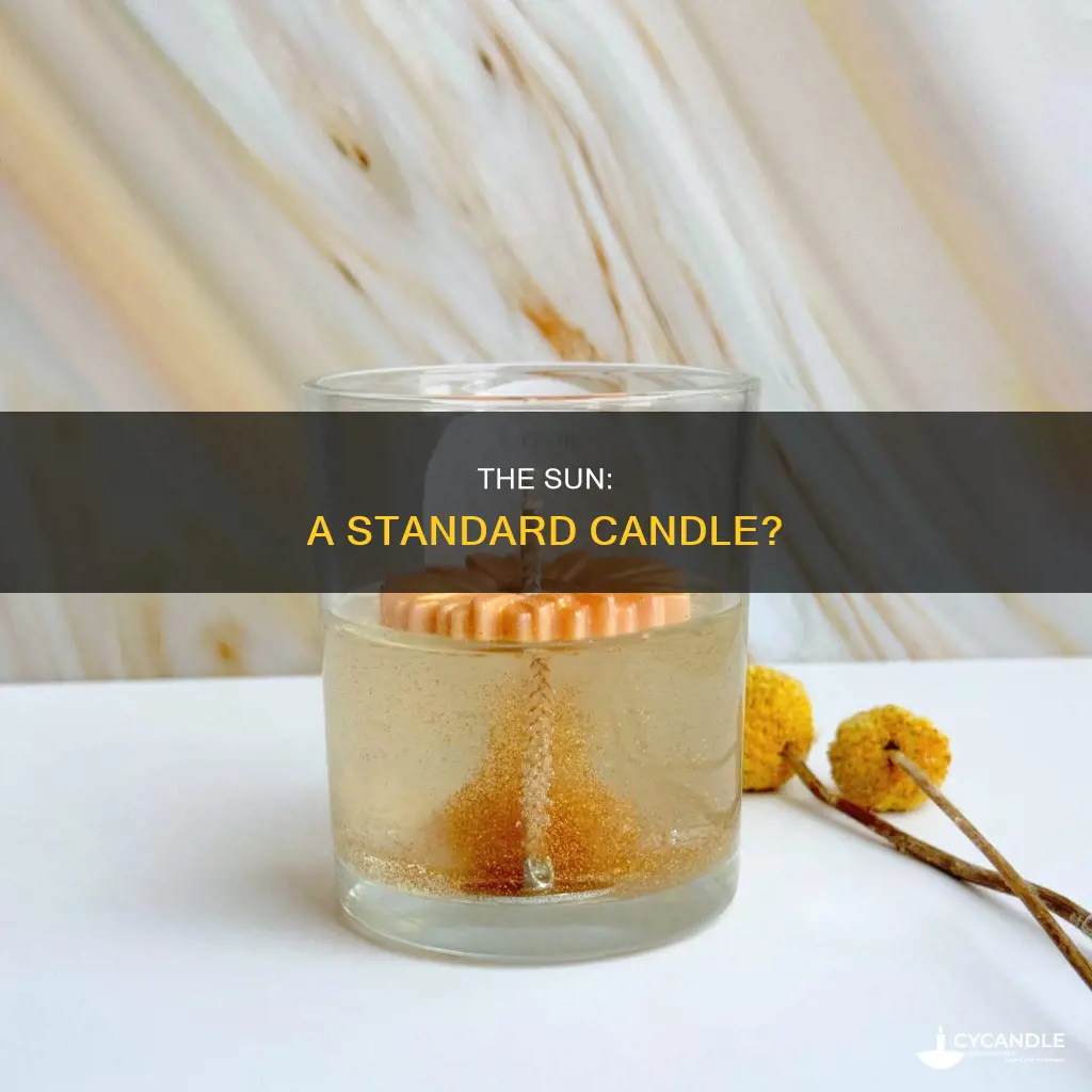 is the sun a standard candle
