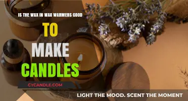 Can Wax Warmer Residue Be Repurposed for Candle Making?