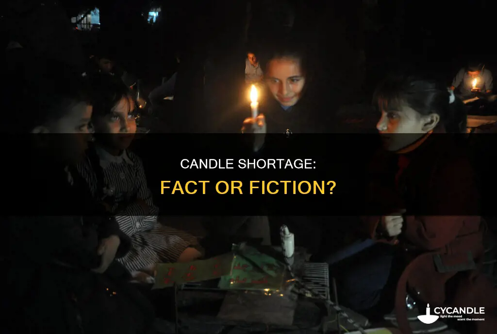 is there a candle shortage