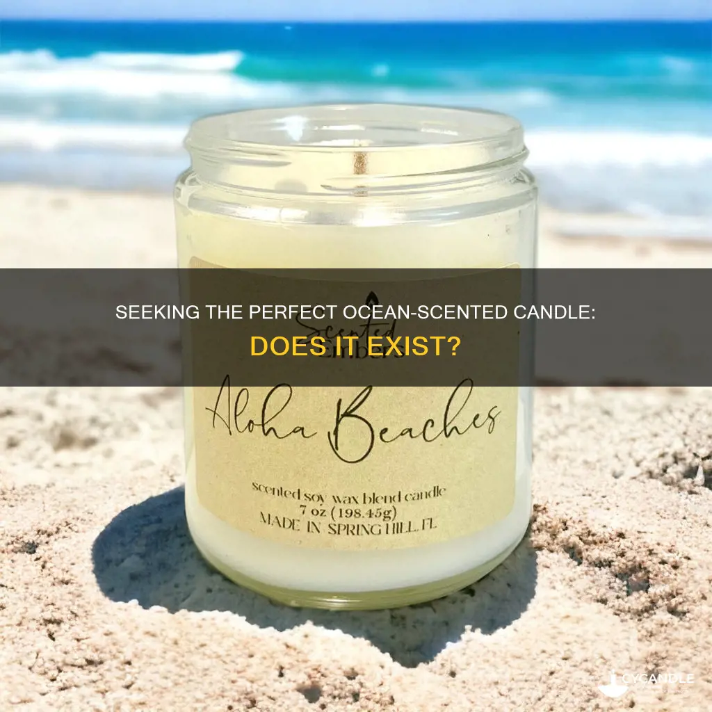 is there a candle that actually smells like the ocean