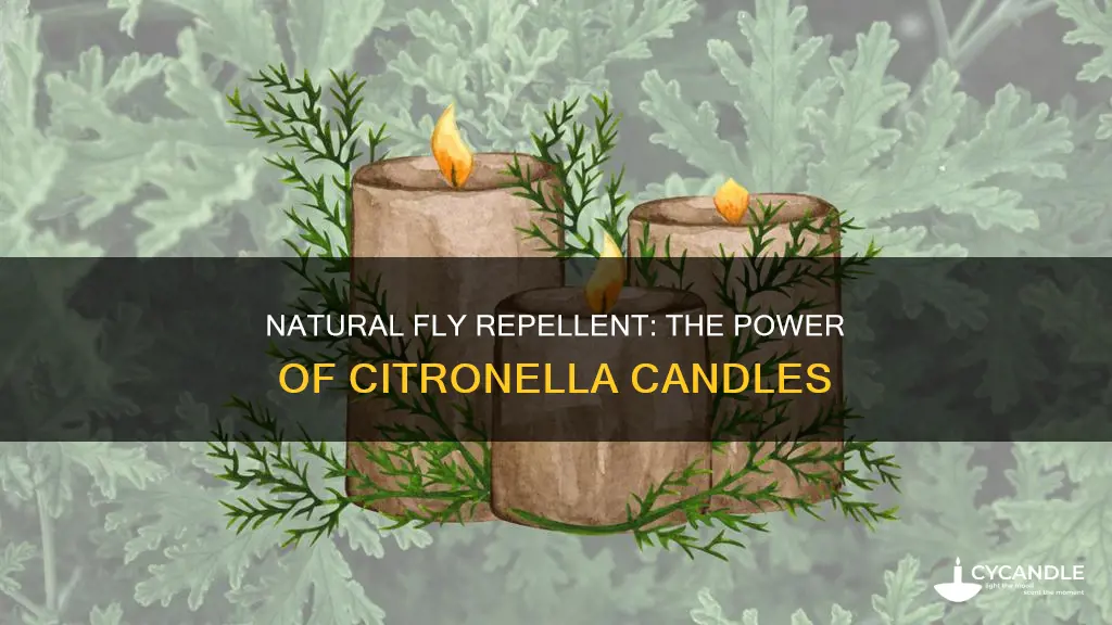 is there a candle that repels flies