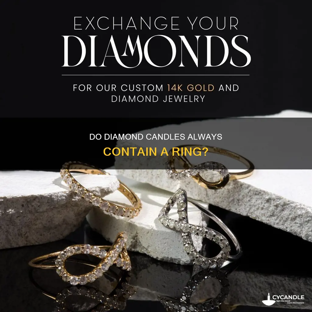 is there a ring in every diamond candle