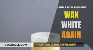 Reviving Yellowed Candle Wax: Tips to Restore Its Pristine White Color