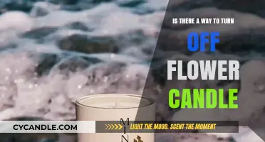 How to Extinguish a Flower Candle Safely