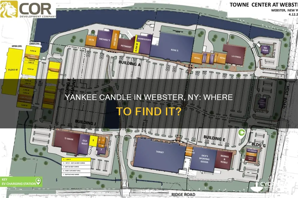 is there a yankee candle shop in webster ny