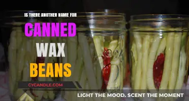 Exploring Canned Wax Beans: Alternative Names and Culinary Uses