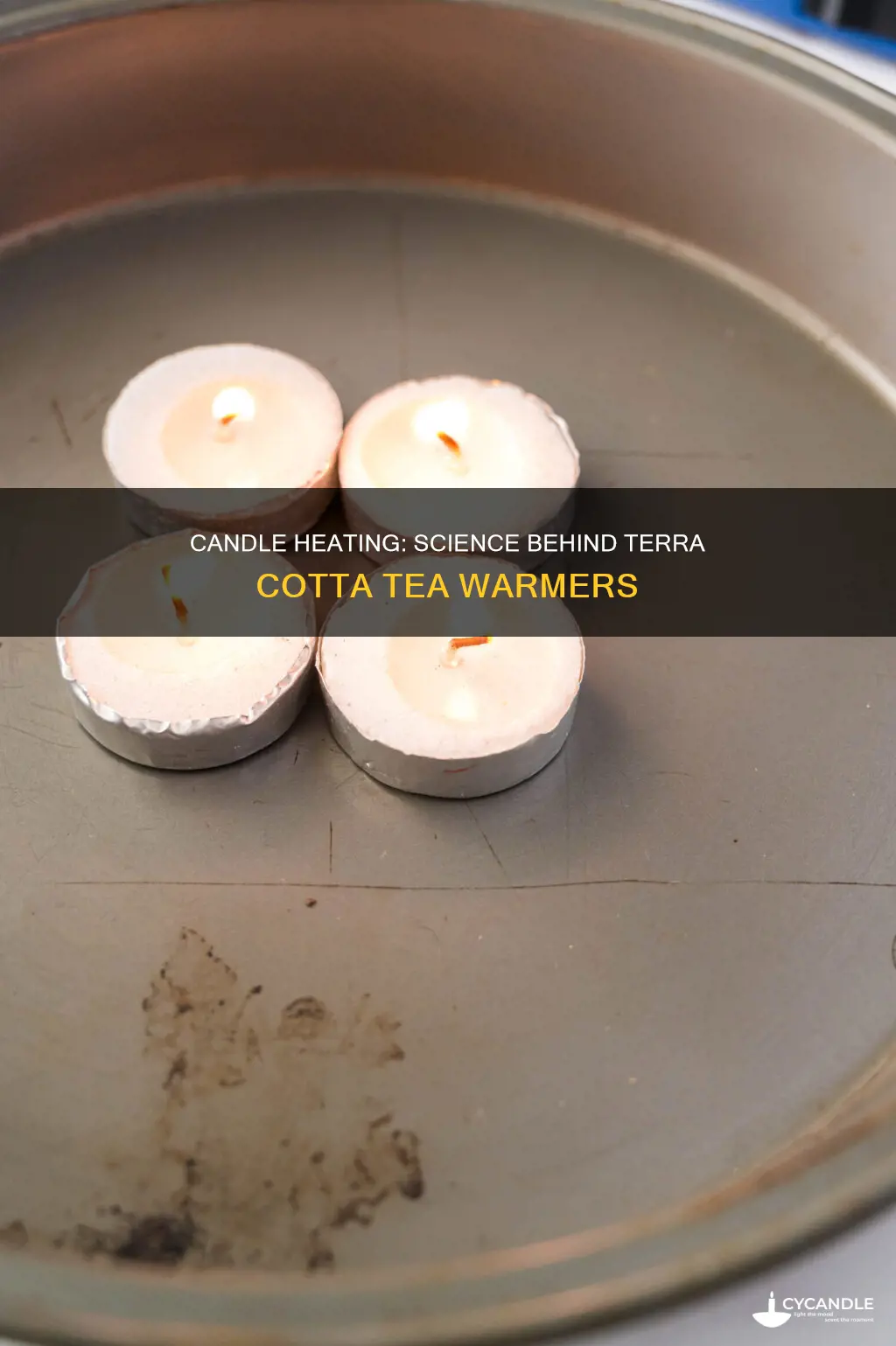 is there any science behind terra cotta tea candle heating