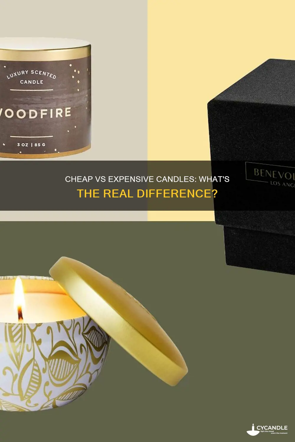 is there is difference between cheap candles vs expensive candles