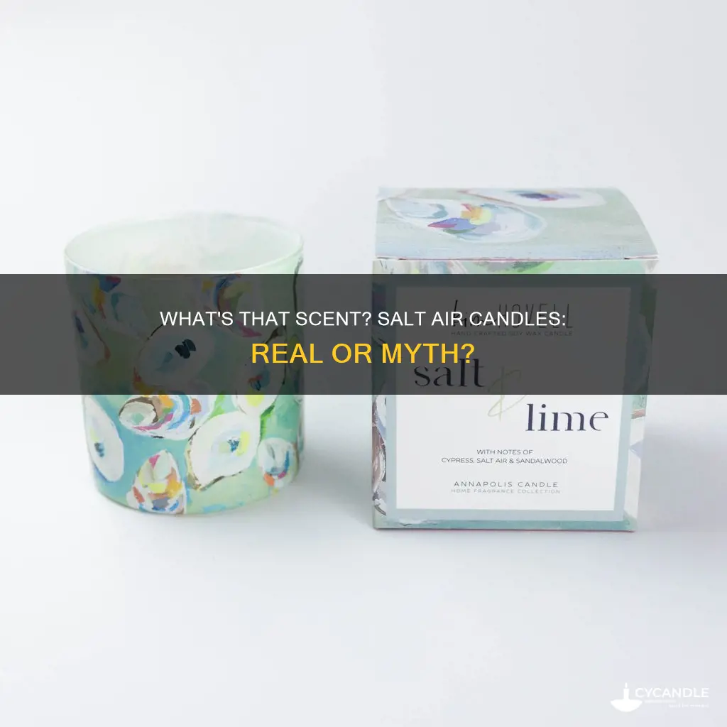 is there really a candle that smells like salt air