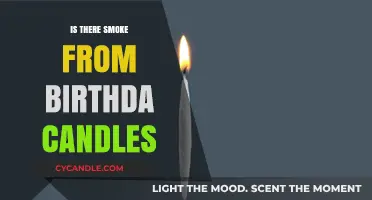 How Do Birthday Candles Produce Smoke?
