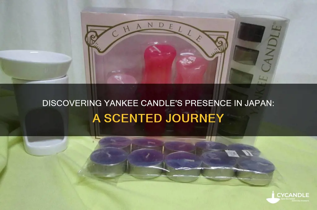 is there yankee candle in japan