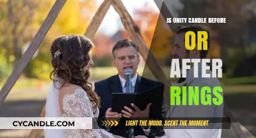 Unity Candle Placement: Before or After Ring Exchange?