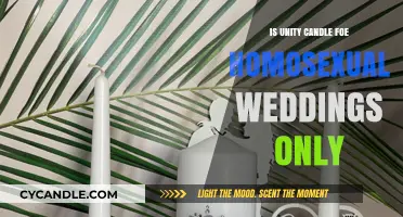 Unity Candles: For All Weddings, Not Just Homosexual Ones