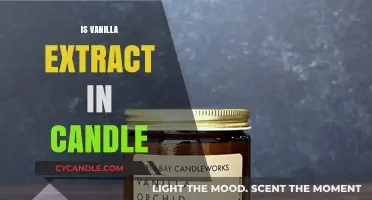 Vanilla Extract: A Candle's Secret Ingredient?