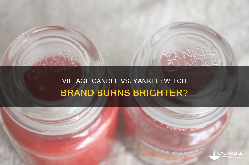 is village candle better than yankee
