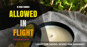 Can You Bring Wax Candles on a Flight? TSA Rules Explained