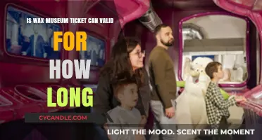 Wax Museum Ticket Validity: How Long Can You Use It?
