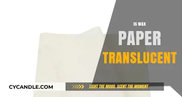 Unveiling the Truth: Is Wax Paper Truly Translucent?