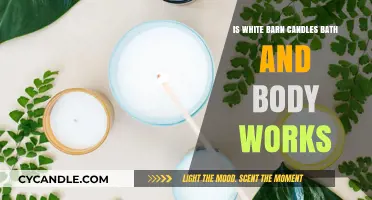 Are White Barn Candles the Same as Bath & Body Works?
