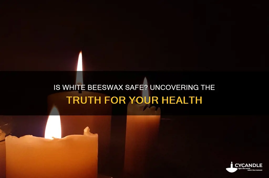 is white beeswax safe