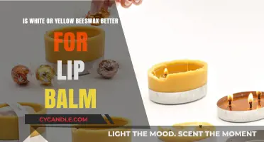 White vs. Yellow Beeswax: Which is Best for Lip Balm?