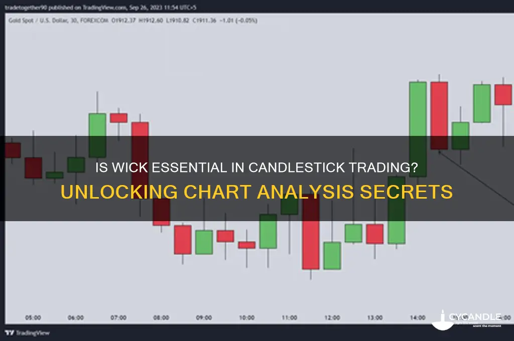 is wick important in candle in trading