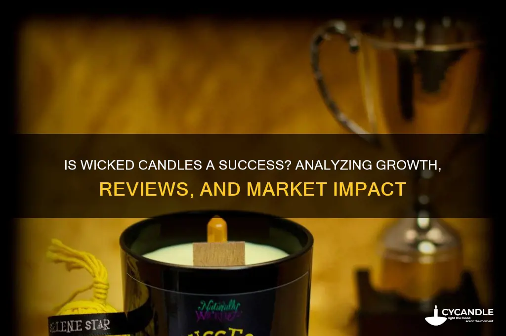 is wicked candles a success