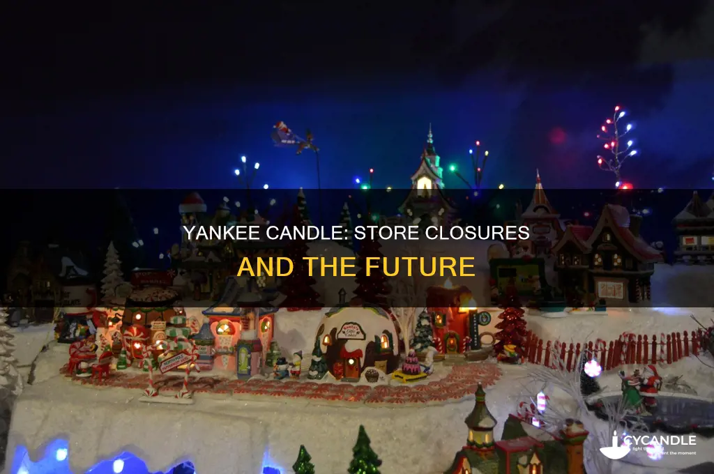 is yanke candle closing stores