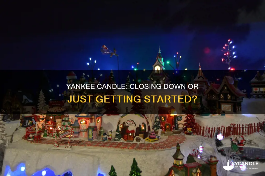 is yanke candle closing