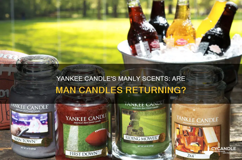 is yankee candle bringing back man candles
