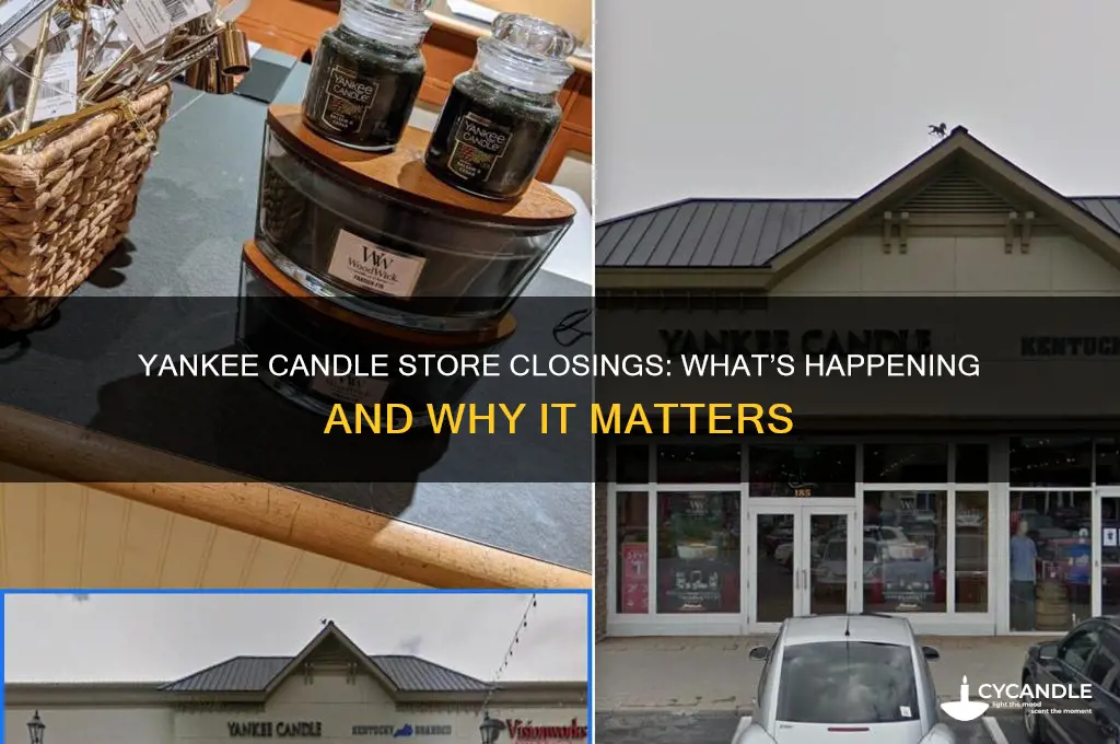 is yankee candle closing stores